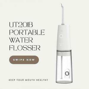 China Travel Portable Cordless Water Flosser 300ml Professional Dental Care on sale