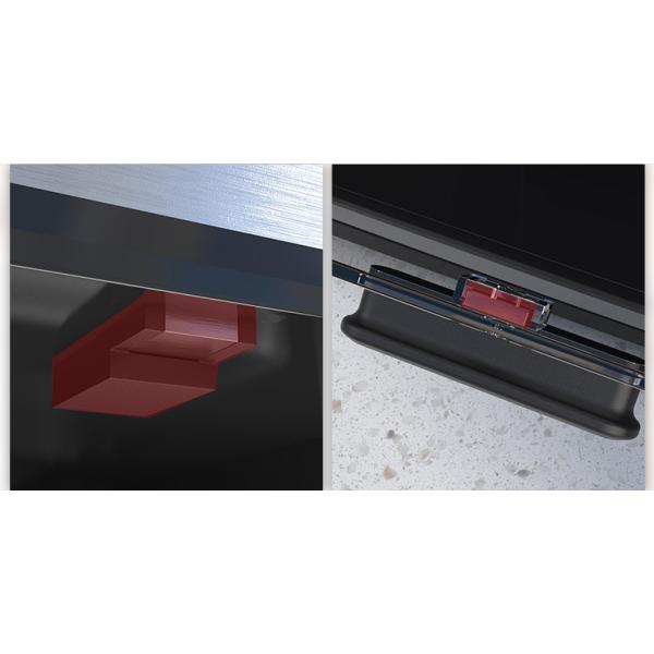 Dustproof 43cm Length Steel Kitchen Basket Rack For Seasoning