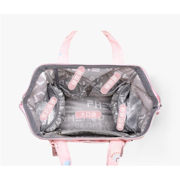 Fashion Large Maternity Multifunctional Diaper Bag Waterproof Travel Shoulder Handbag for Mom