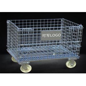 Conventional 6.4mm Galvanized Metal Pallet Cage