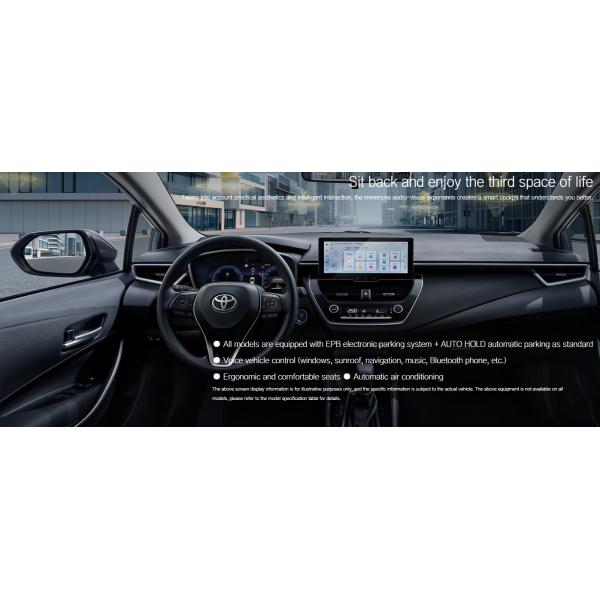 TO-YOTA LEVIN Hybrid Electric Car High Speed Electric Vehicle with 2700mm Wheelbase and 5 Seating Arrangements