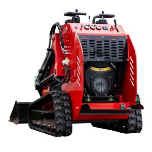 Construction Mini Skid Steer Loader Equipment Easily Quickly Dispose Of