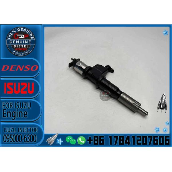 Buy price diesel injector 095000-6300 Engine fuel injectors 1-15300436-1 095000-4360 for 6WG1 Heavy Duty at wholesale prices