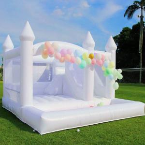 Customized Color White Bounce Castle for Kids Aged 8 to 13 Years Old Inflatable