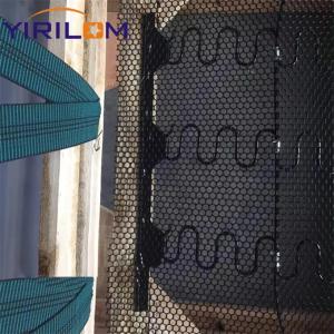 Plastic Clip On Roll Used To Fix Zigzag Springs To Inside Of Wood Avoiding Any