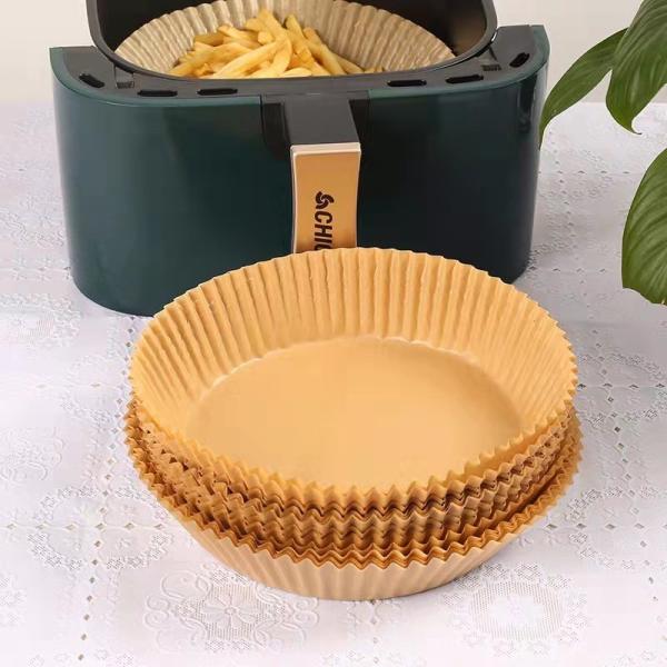 Buy 50pcs 100pcs Air Fryer Disposable Paper Liner Non Stick For Baking at wholesale prices