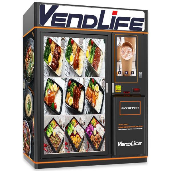 Buy Breakfast Rice Locker Box Automatic Vending Machine Energy Saving at wholesale prices