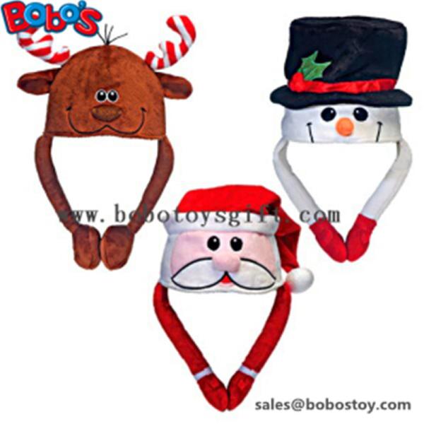 Buy Soft Plush Warm Winter Cap Animal Party Hat Christmas Hat at wholesale prices