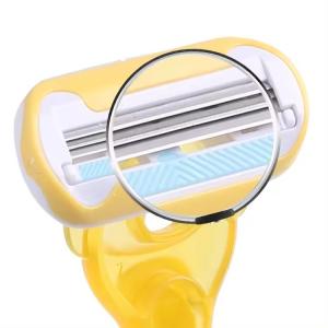 Wholesale Triple Blade Disposable Face Razor for Women