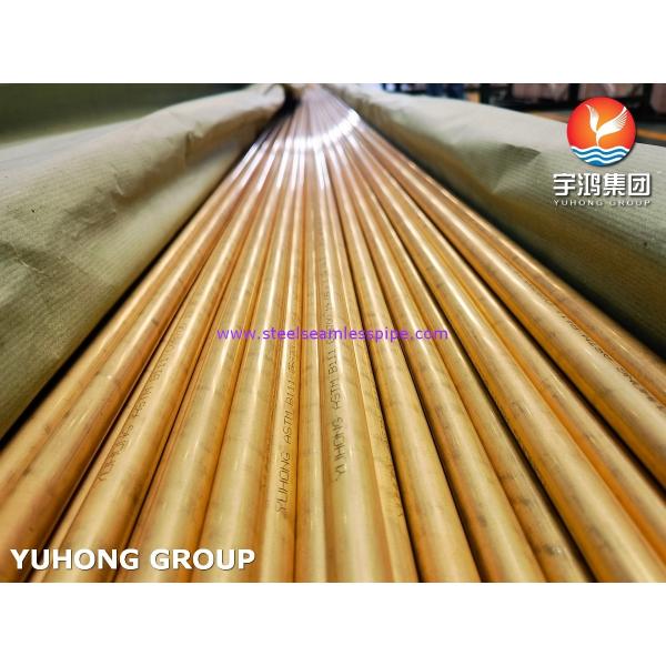 Buy ASME SB111 / ASTM B111 C68700 Copper Alloy Seamless Tubes at wholesale prices