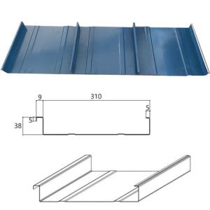 Mechanically Seamed Profile Roll Forming Machine Roof Height 38mm