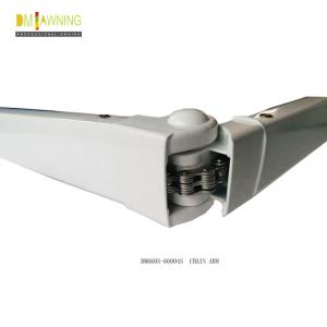 Black Grey Waterproof Retractable Awning 1.5M awning valance replacement