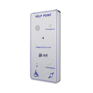 SIP Video Stainless Steel Voice Emergency Telephone For Metro Campus Roadside