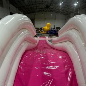 Customized Airtight PVC Inflatable Water Yacht Slide Floating Inflatable Dock