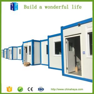 prefabricated steel frame house construction project prefab container