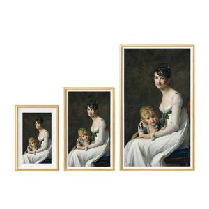 21.5In Digita Wooden Electronic Photo Frame