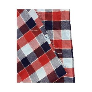 Quality Qingdao Trade 130gsm 150gsm 170gsm 135gsm Yarn Dyed Fabric Plain Twill for Garment Materials for sale