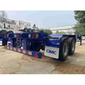 Maximum Load Capacity of 50T Trailer Frame with and Mechanical or Air Suspension