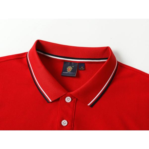 Cotton Polo Tshirt Custom Logo Men′s Polo T-Shirts