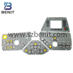 Hot Product Asphalt Paver Parts Main Console Button Panel Film Sticker Old