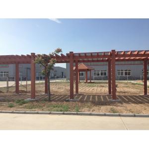 Quality Environmental WPC Construction , WPC Pergola and Pavilion For Sunshade for sale