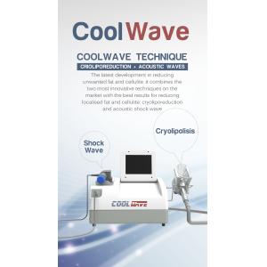 ESWT Fat Freezing Machine Cryolipolysis With Shock Wave 2 In 1 Machine Therapy