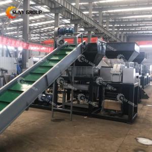 800-5000kg/h Capacity Plastic Recycling E-waste Waste Metal Rubber Tire Shredder