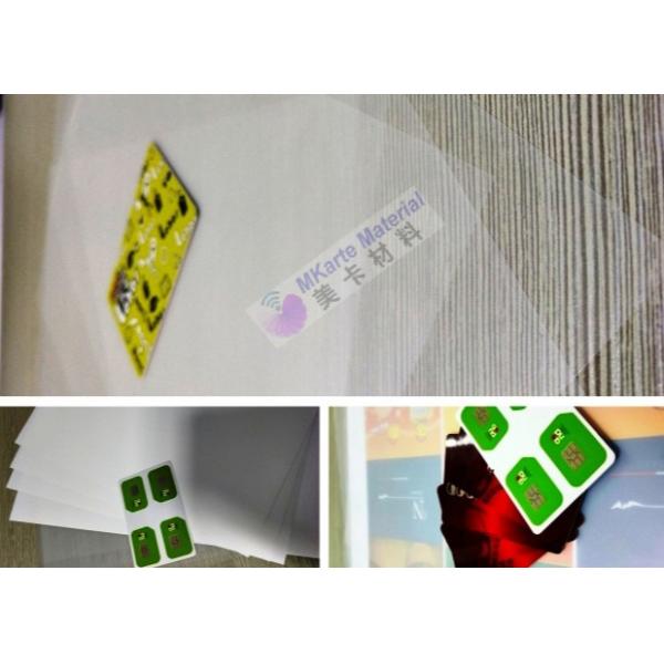 Precise Die Cut Offset Printing Polycarbonate Profile Sheet For PC Card Body
