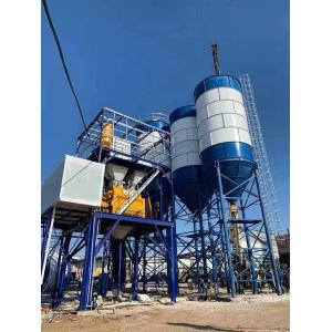 ISO90001 180CBM/H Concrete Batching Plant Twin Shaft Foundation Free