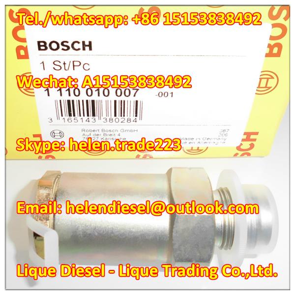 100% original BOSCH Pressure Limiting Valve 1110010007 , 1 110 010 007 ,3963808,