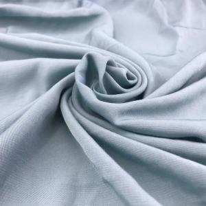 Breathable 52% Ployester 48% Rayon Dyeing Polyester Fabric 90gsm Lightweight
