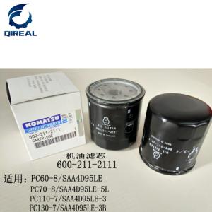 Quality PC60-8 PC70-8 PC110-7 PC130-7 Hydrualic Oil Filter 600-211-2111 for sale