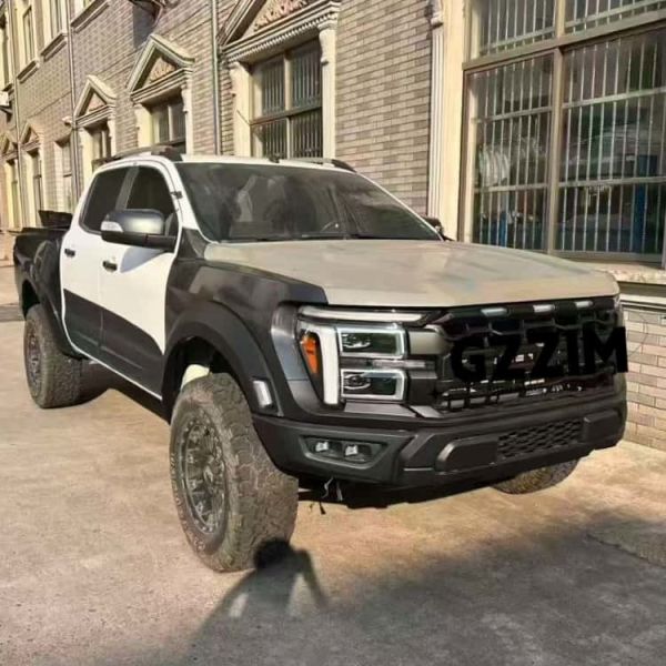 Car Front & Rear Bumper Facelift Fender Hood Car Lamp Bodykit Body Kit for 2012-2021 Ranger to 2025 F150 raptor Style