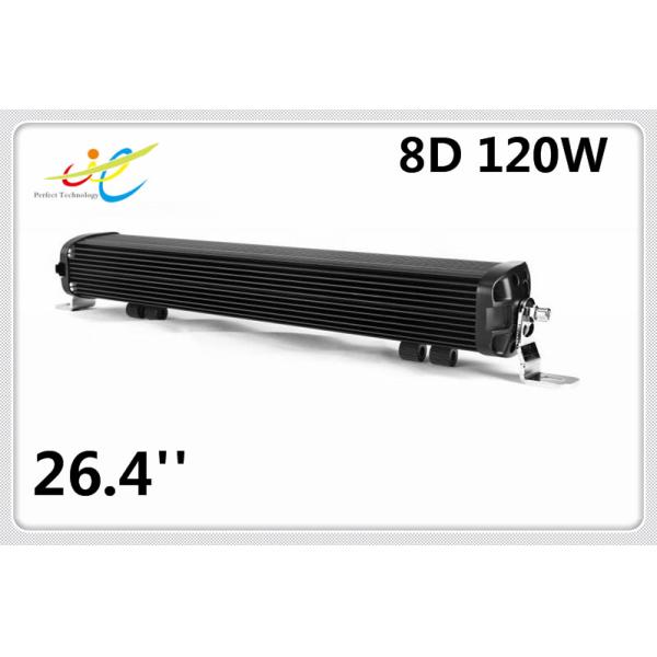 8D 12V 24V E-mark approved New bumper LED light bar, 120W 26.4inch super power truck tractor led bar