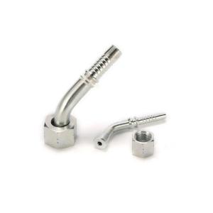 ORFS Hydraulic Hose Fittings Female Flat Seal 45 Degree Elbow