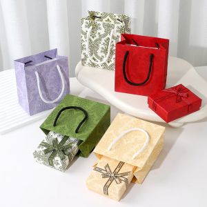 Manufacturers Wholesale Jewelry Box Packaging Bags Cosmetics Paper Handbags