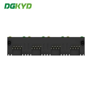 DGKYD561488JB1A1DY1027 Female Rj45 Connector With Light All Plastic Without