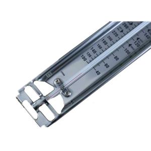 Household Glass Candy Deep Fry Thermometer With Stainless Steel Housing