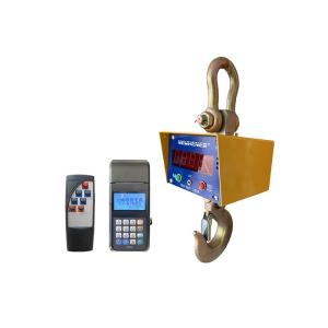 OCS Digital LED Display Hanging Crane Scale 10 Ton Remote Control