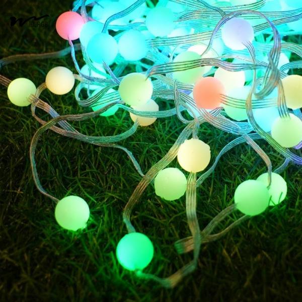 Remote Controlled LED String Lights Voice Activated and Colorful Running Horse Design