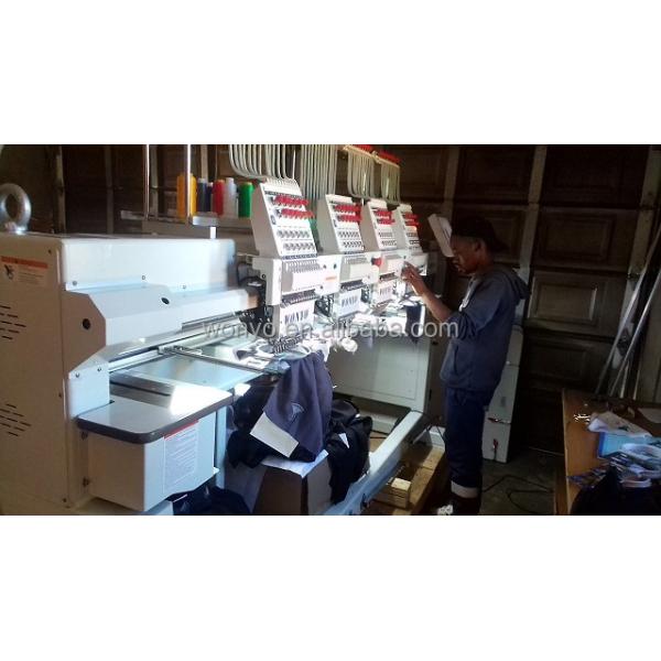 High Precision Computer Barudan Embroidery Machine / 4 Heads Embroidery Machine