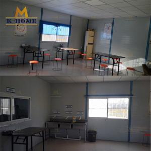 Low Cost Steel Frame House Portable Sandwich Panel House