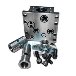 Hydraulic Breaker Control Valve Hydraulic Breaker Parts Housing Relief Stop
