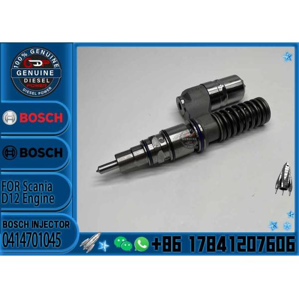 Diesel Unit Fuel Injector 0414701067 0414701045 1805343 For Scania R340 P340 10.6 d