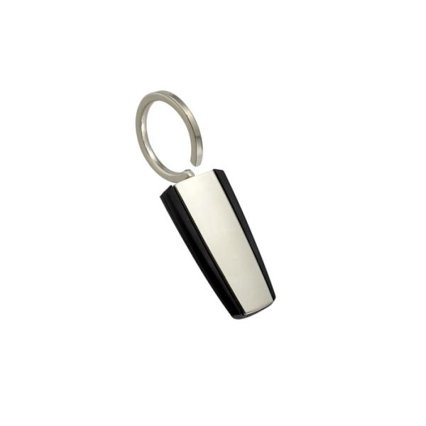 Buy Trapezoid ABS Plastic Metal Key Holder Keychains Silver Electroplating at wholesale prices