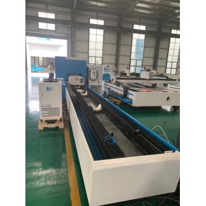 Buy cheap Fiber Laser Pipe CNC Cut Machine 6020 Beckhoff Rexroth Automatic Feeding from wholesalers