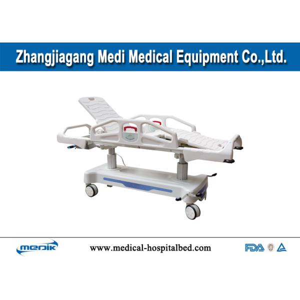 Buy Electric Patient Transfer Trolley Double Column Structure PP Mattress Surface at wholesale prices