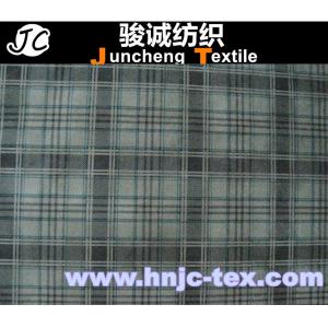 100% polyester plaid cotton imitation velvet fabric/grid printing Imitation