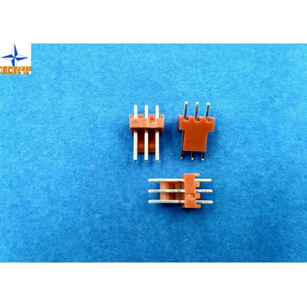 Single Row Wafer Connector Wire To Board Pitch 2.54mm Vertical Type Shrouded