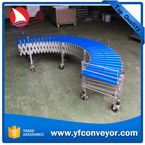 Buy Flexible Gravity Double Plastic Roller Conveyor at wholesale prices
